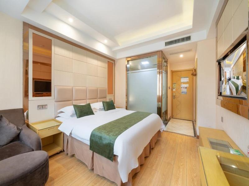 Greentree Inn Zhejiang Jinhua Yiwu International Trade City Changchun Street Shell Hotel Exteriér fotografie
