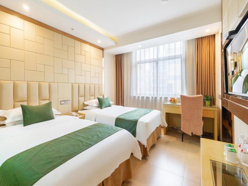 Greentree Inn Zhejiang Jinhua Yiwu International Trade City Changchun Street Shell Hotel Exteriér fotografie