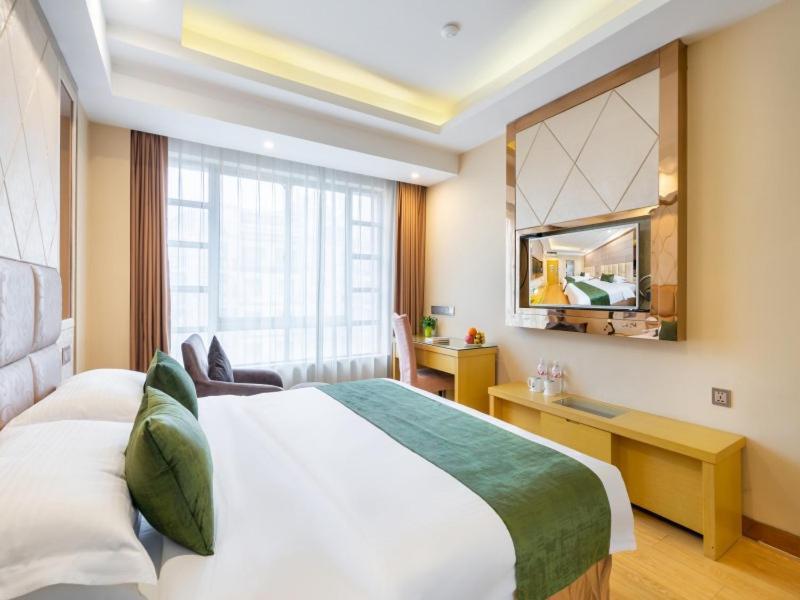 Greentree Inn Zhejiang Jinhua Yiwu International Trade City Changchun Street Shell Hotel Exteriér fotografie